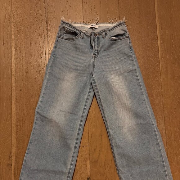 Denim - JBD raw hem straight leg jeans